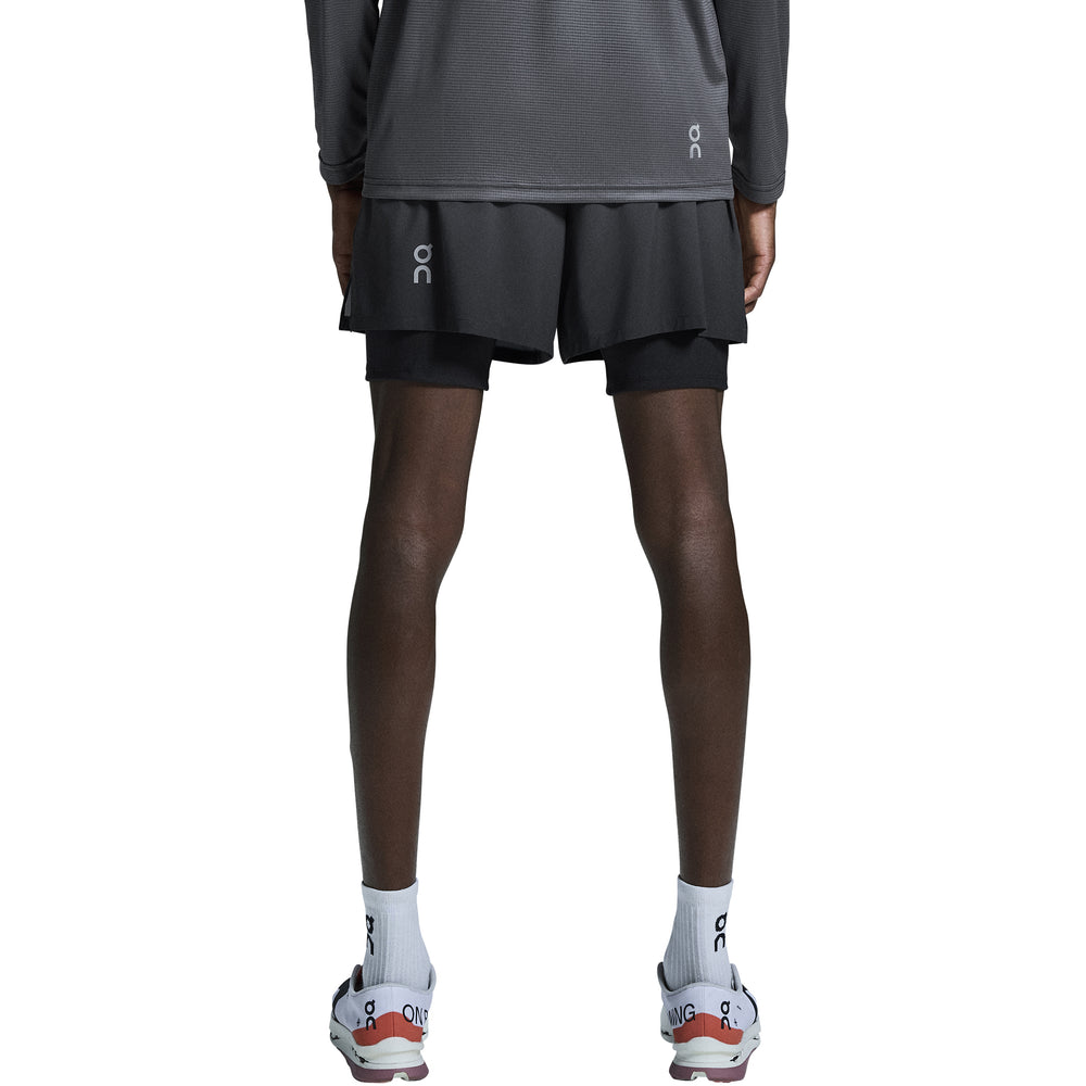 On Men's Pace Shorts Iron - achilles heel