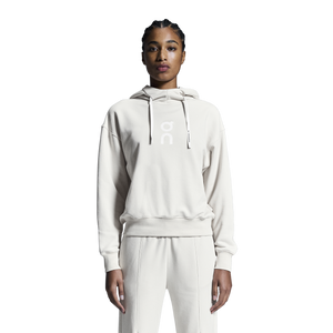 On Women's Club Hoodie Silver - achilles heel