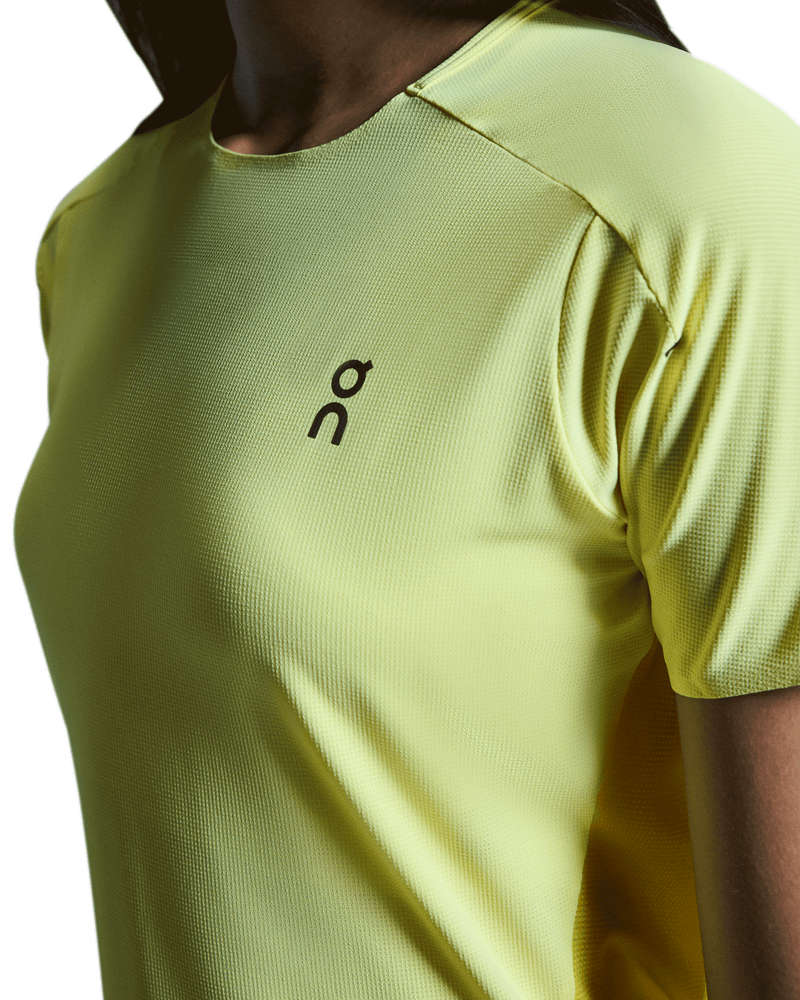 On Women's Performance Tee Limelight / Lime - achilles heel