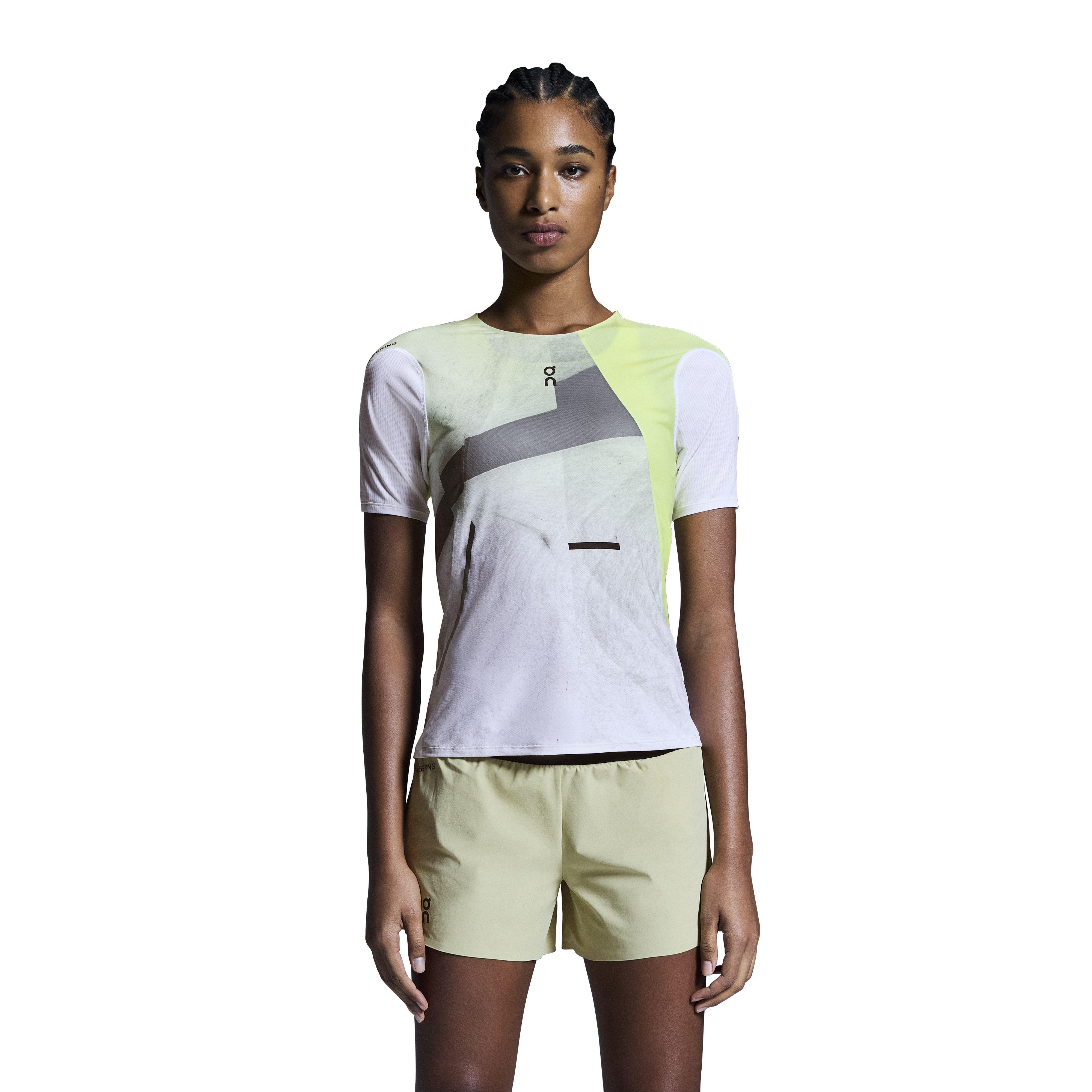 On Women's Ultra Tee Caper / Limelight - Achilles Heel