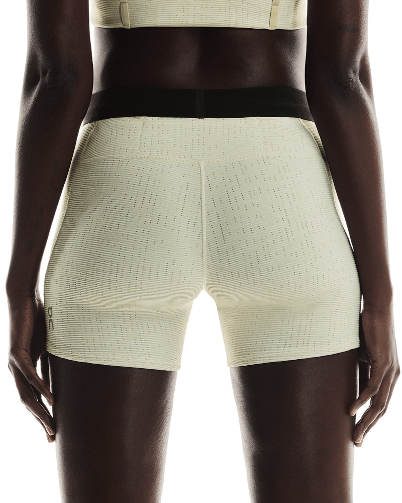 On Women's Pace Tights Short Ice - achilles heel