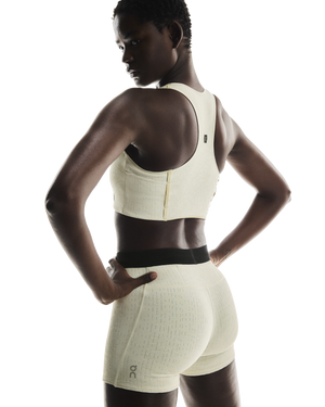 On Women's Pace Tights Short Ice - achilles heel