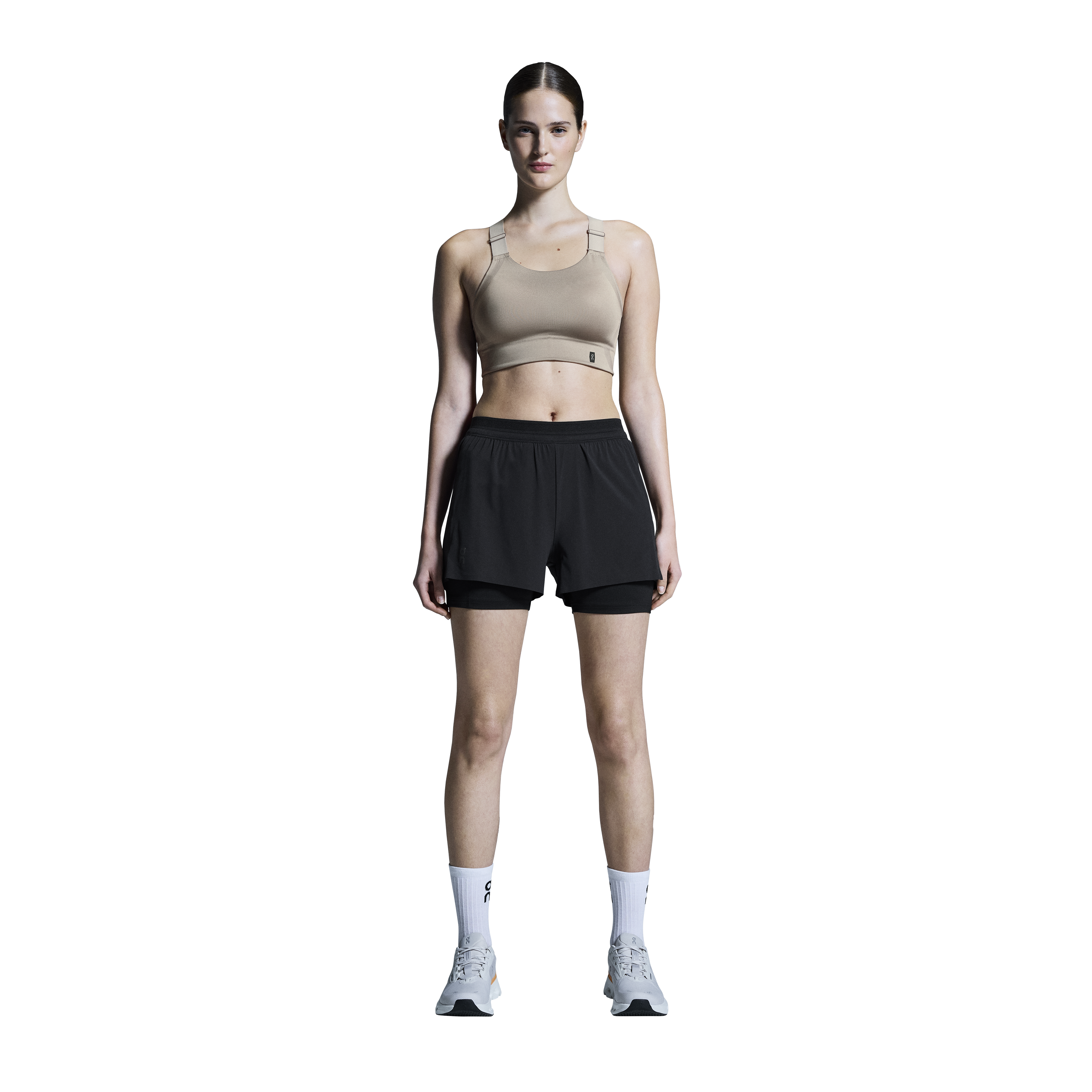 Women's 3 Inch Performance 2 in 1 Shorts Black - Achilles Heel