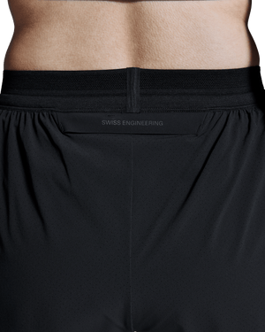 On Women's 3 Inch Performance 2 in 1 Shorts Black - achilles heel