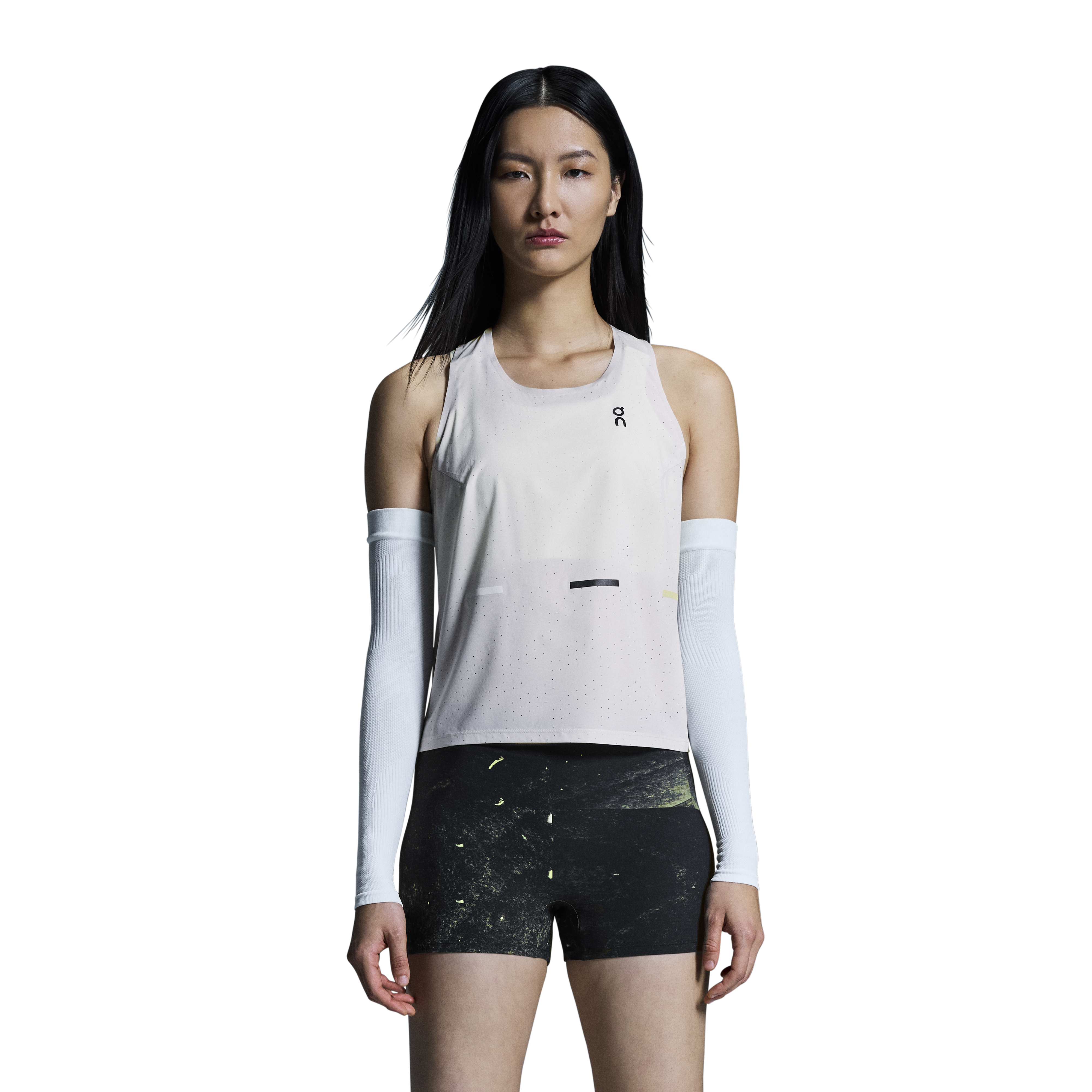 On Women's Race Singlet Silver - Achilles Heel