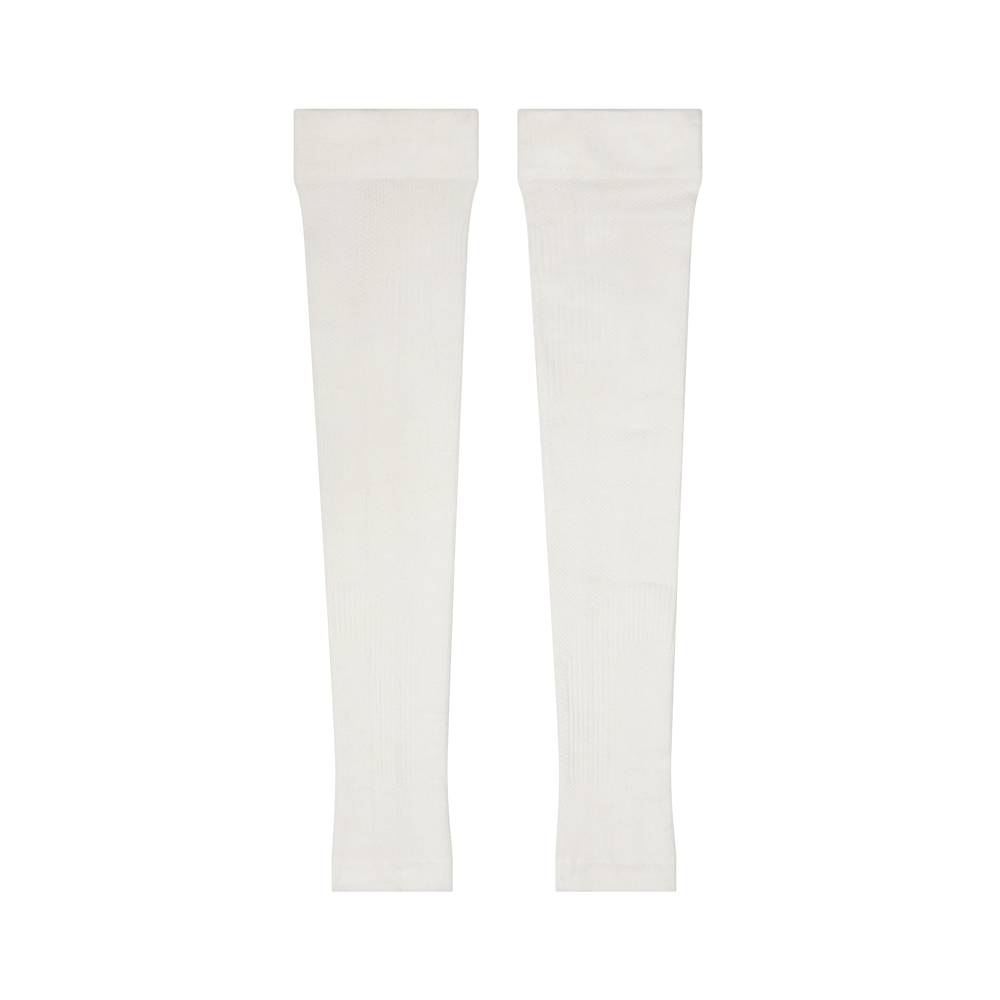 On Performance Arm Sleeves White - achilles heel