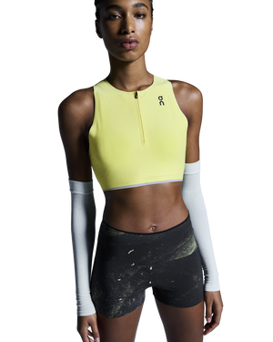 On Performance Arm Sleeves White - achilles heel