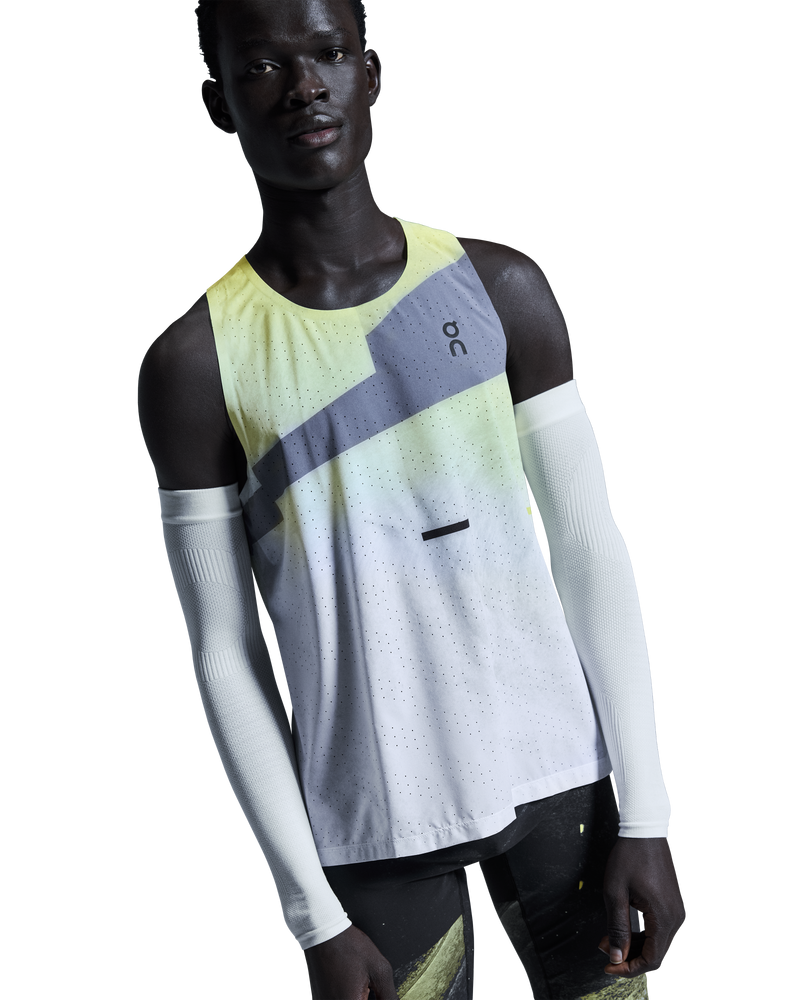 On Performance Arm Sleeves White - achilles heel