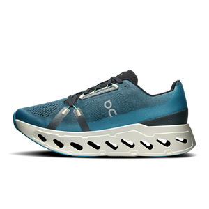 On Men's Cloudeclipse Running Shoes Niagara / Ivory - achilles heel