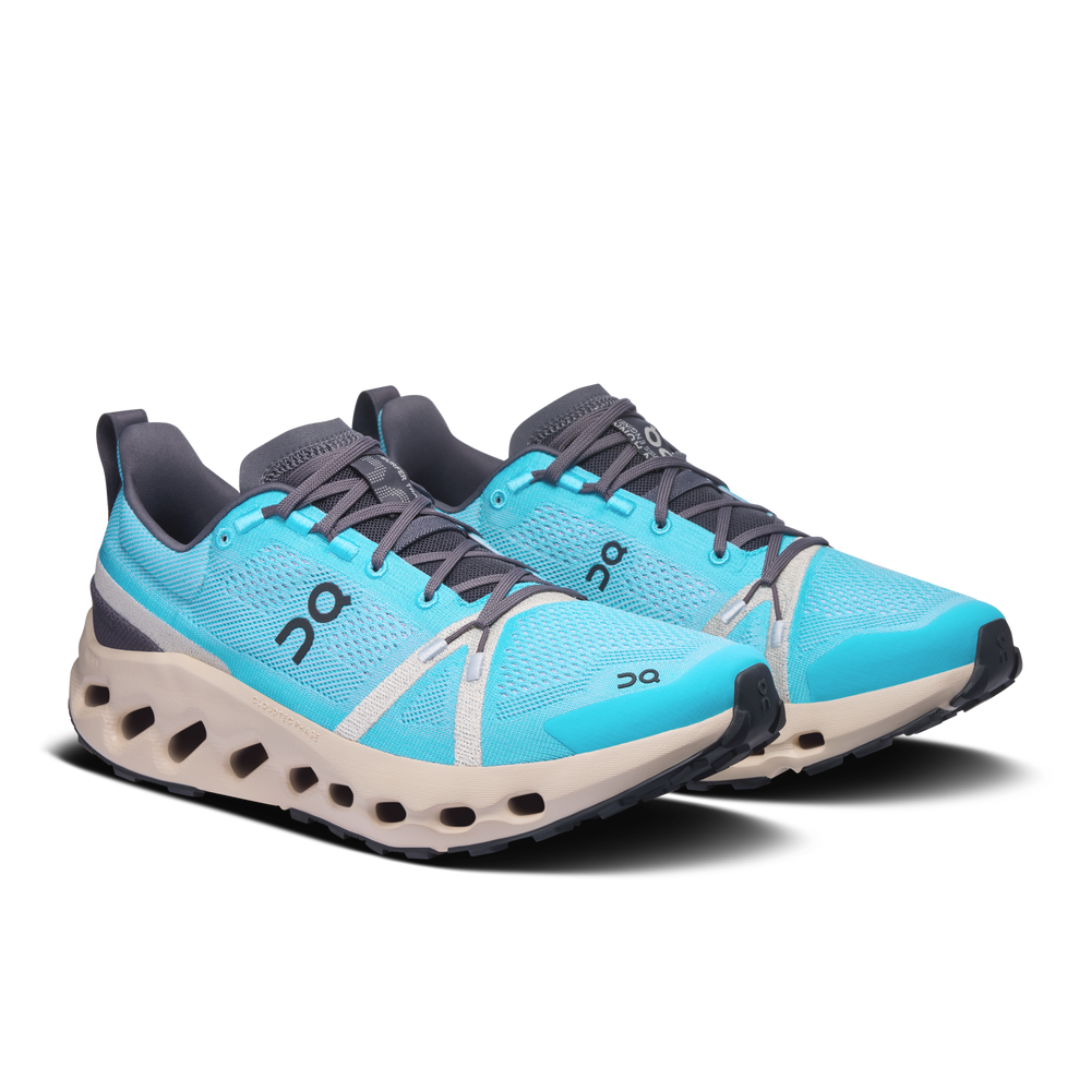 On Men's Cloudsurfer Trail Running Shoes Horizon / Cream - achilles heel