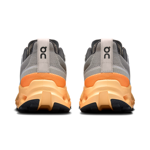 On Men's Cloudsurfer Trail Running Shoes Silver / Blonde - achilles heel