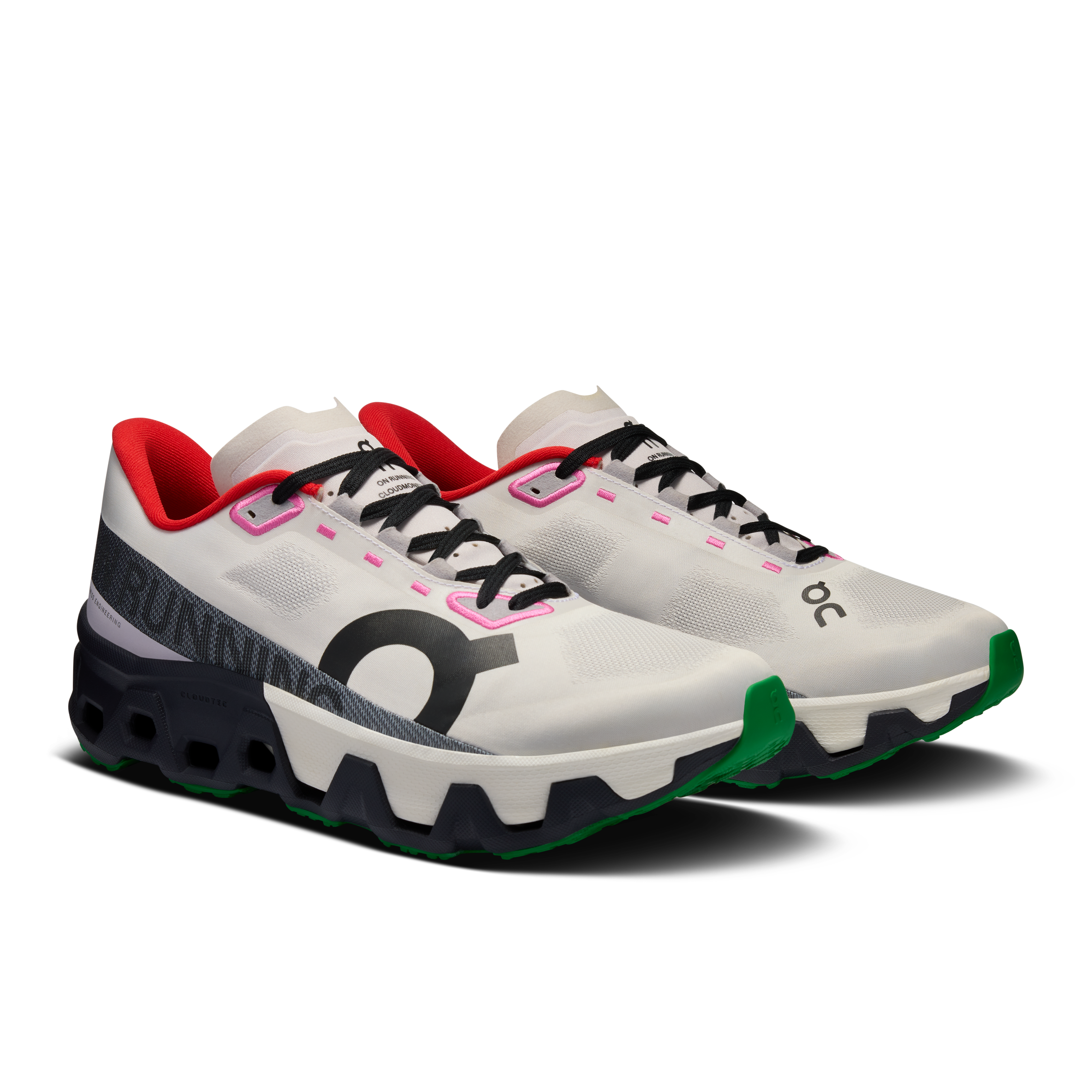 Men's Cloudmonster Hyper Running Shoes Silver / Iron - Achilles Heel