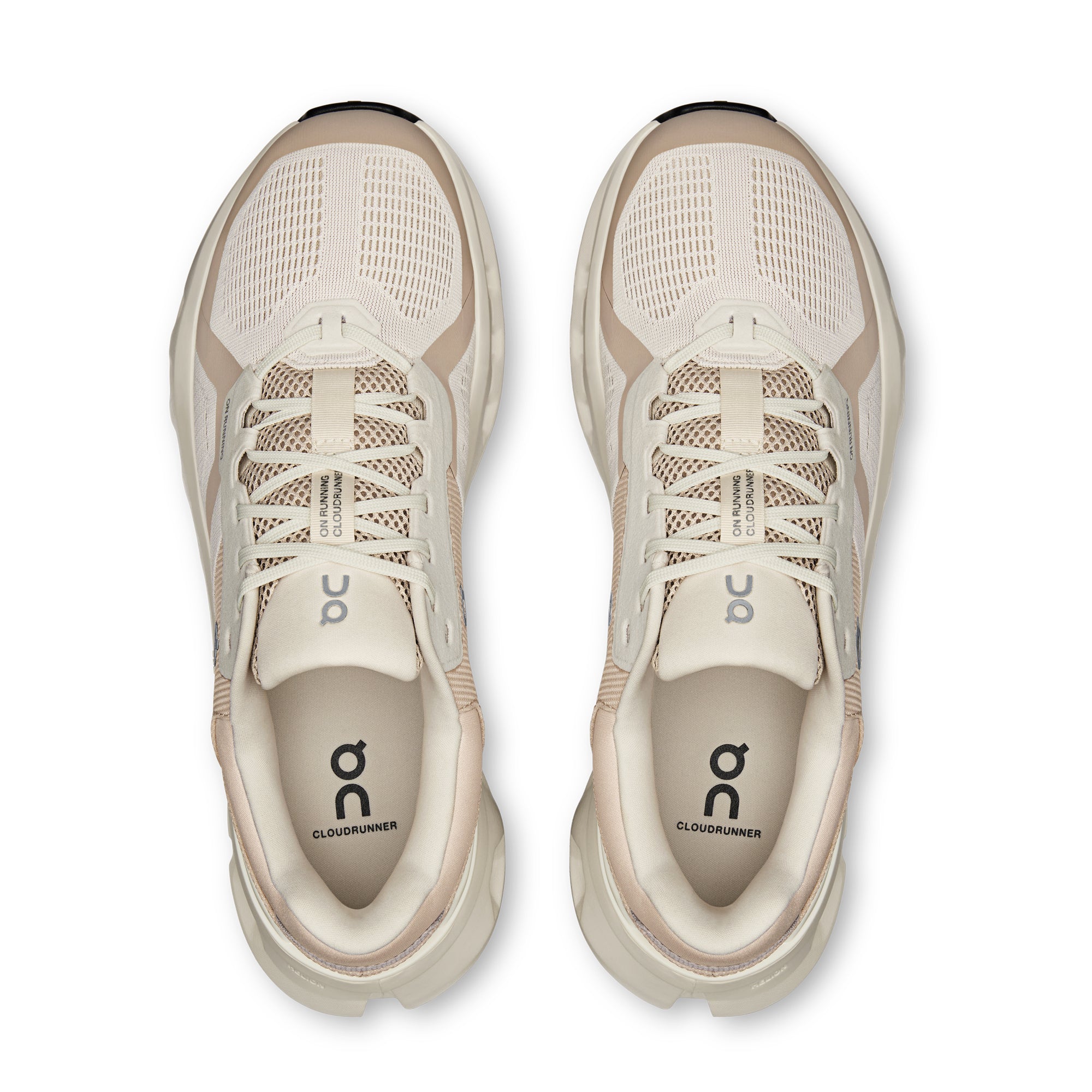 Men's Cloudrunner 2 Wide Fit Running Shoes Pearl / Desert