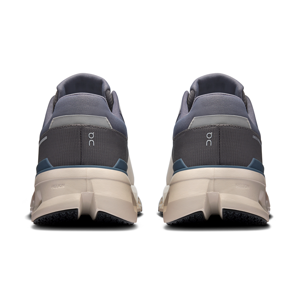 On Men's Cloudrunner 2 Waterproof Running Shoes Wolf / Dust - achilles heel