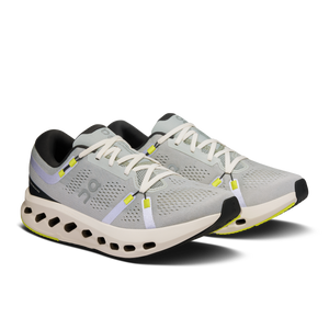 On Men's Cloudsurfer 2 Running Shoes Glacier / Ivory - achilles heel