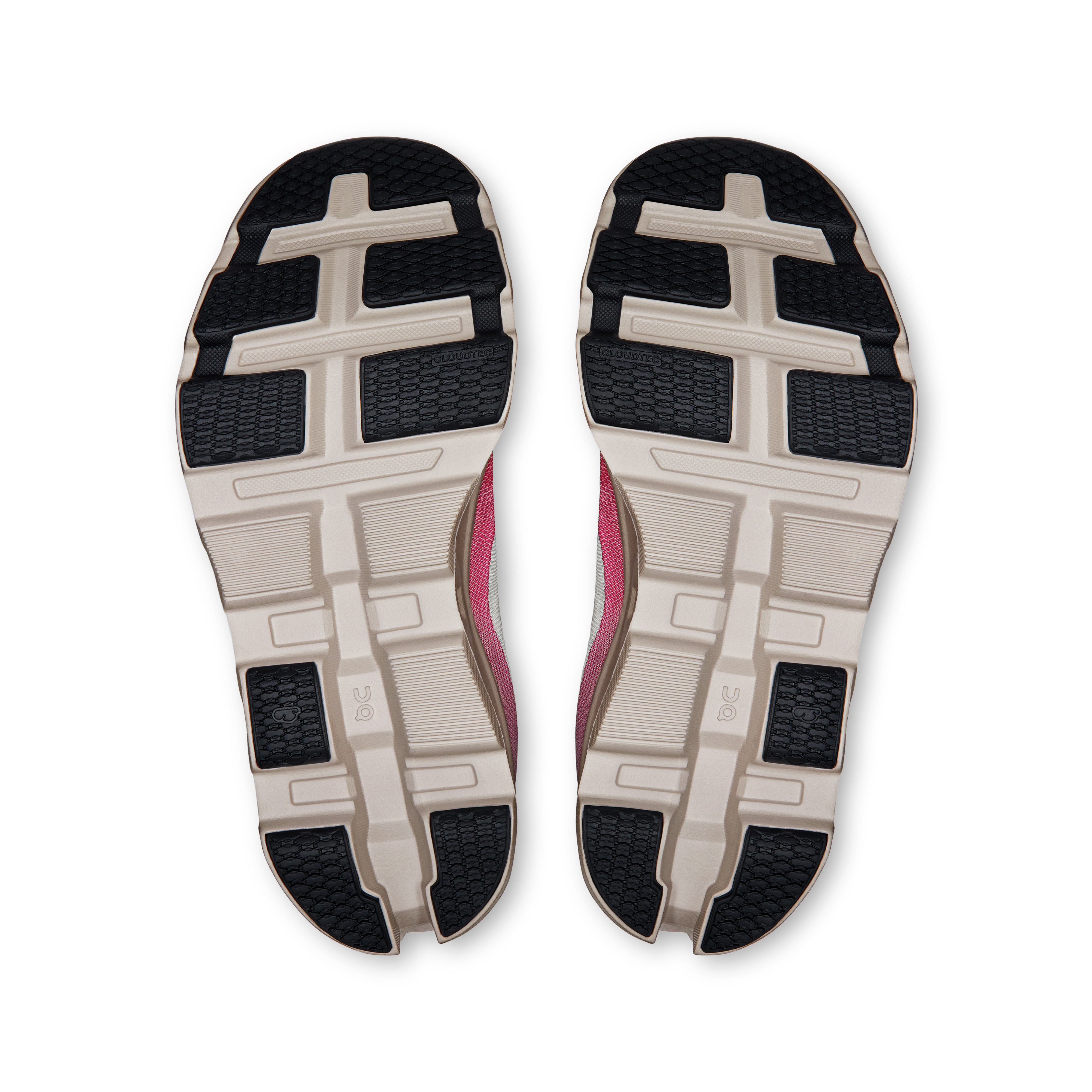 Women's Cloudmonster 2 Running Shoes Ivory / Red - Achilles Heel