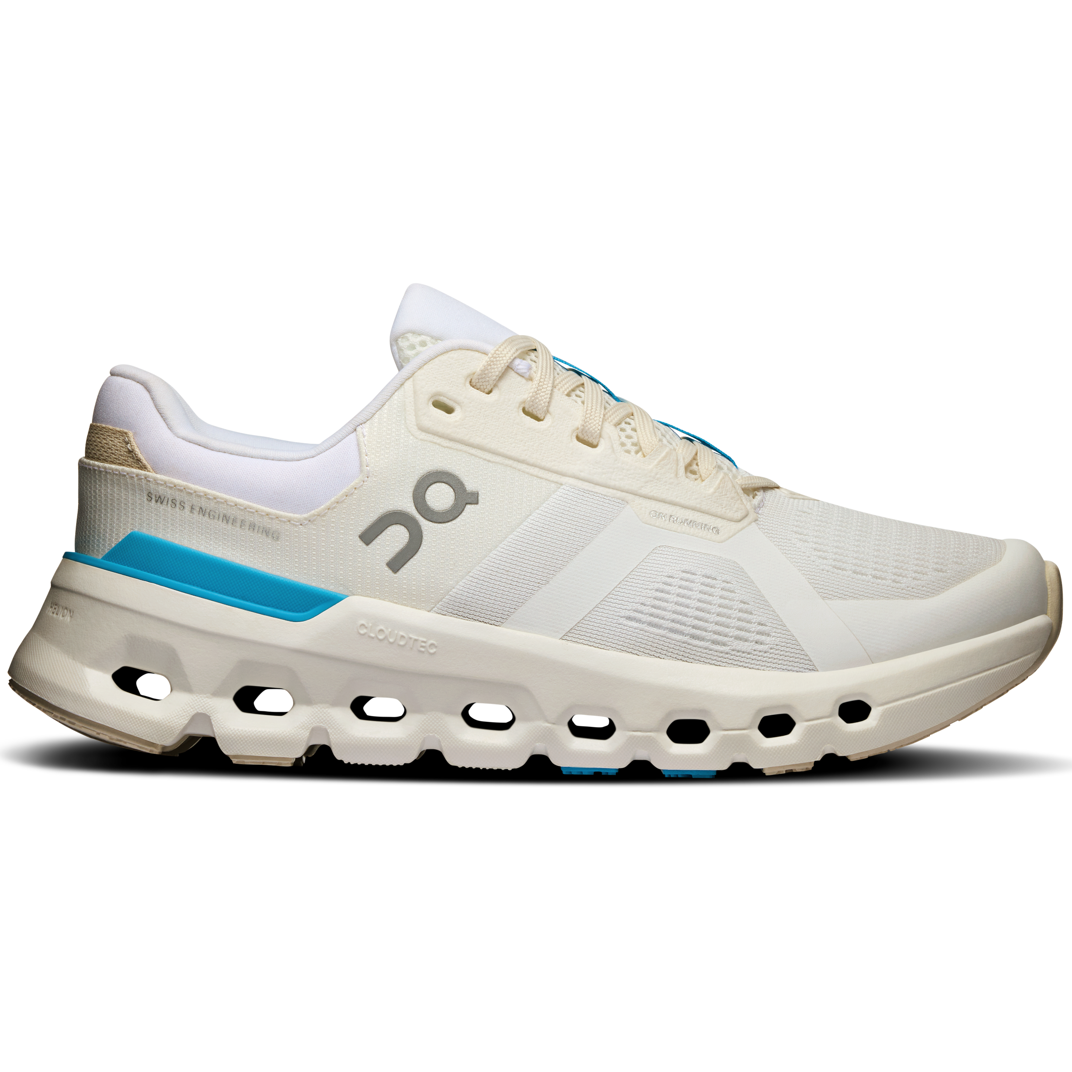 On Women's Cloudrunner 2 Running Shoes White / Horizon - Achilles Heel