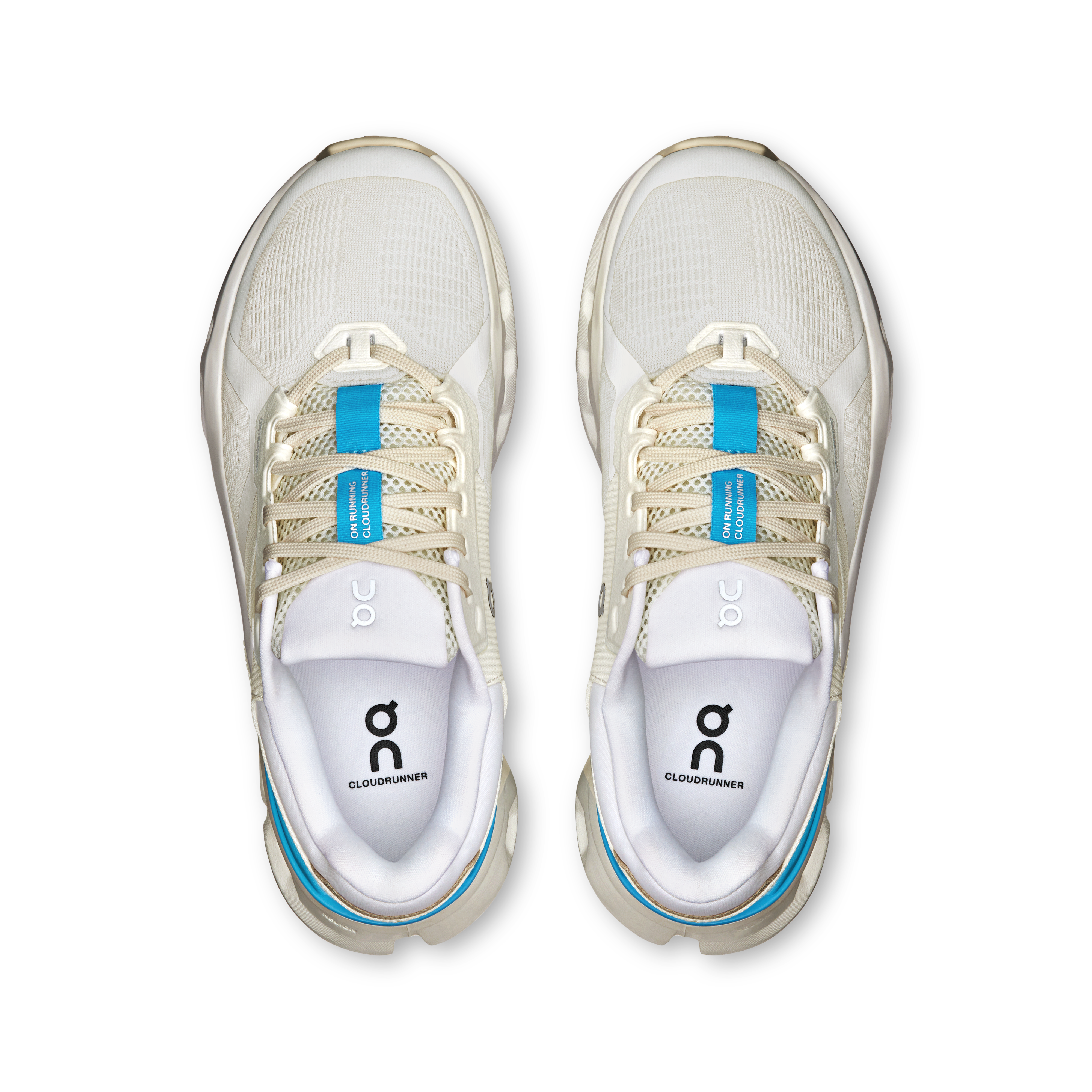 On Women's Cloudrunner 2 Running Shoes White / Horizon - Achilles Heel