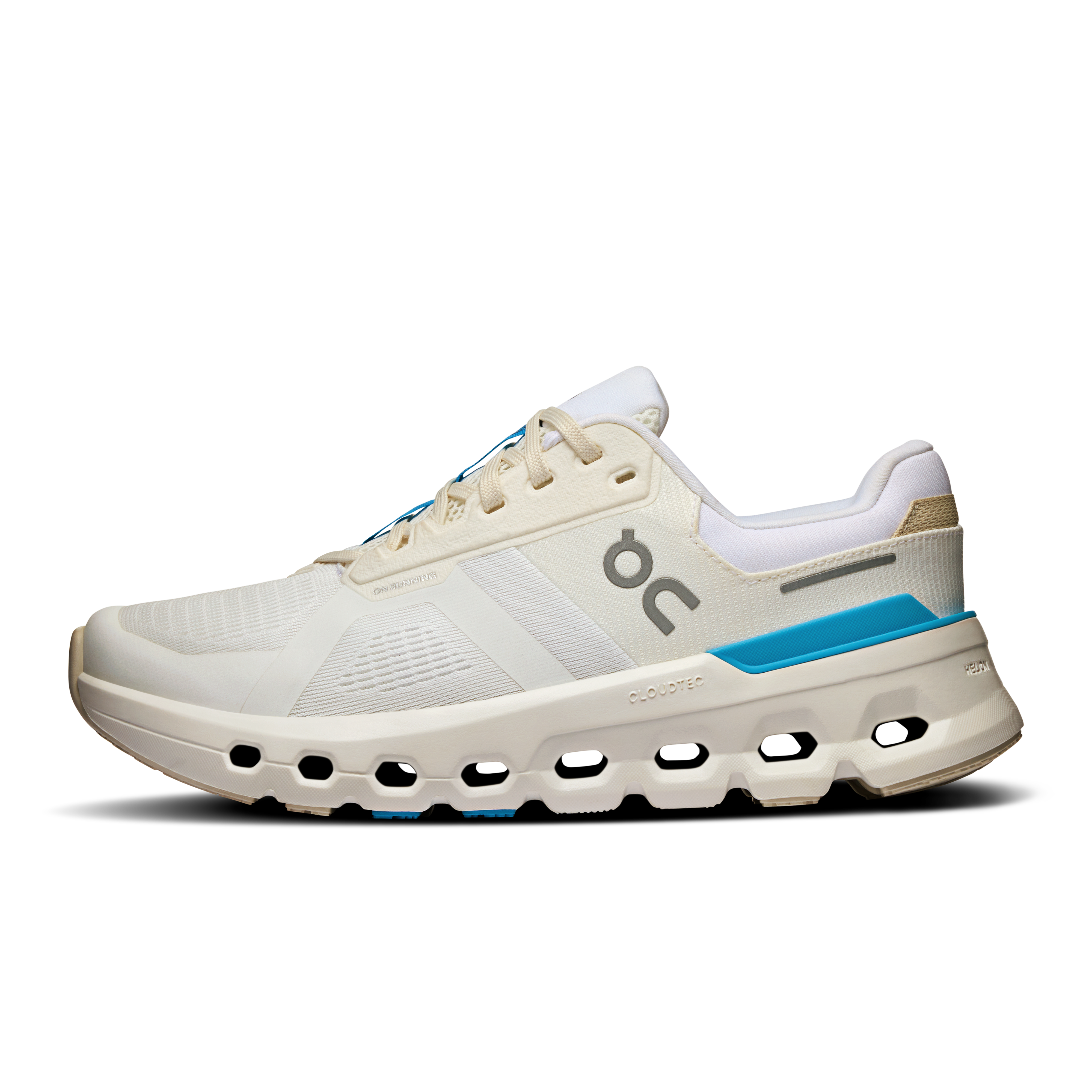 On Women's Cloudrunner 2 Running Shoes White / Horizon - Achilles Heel