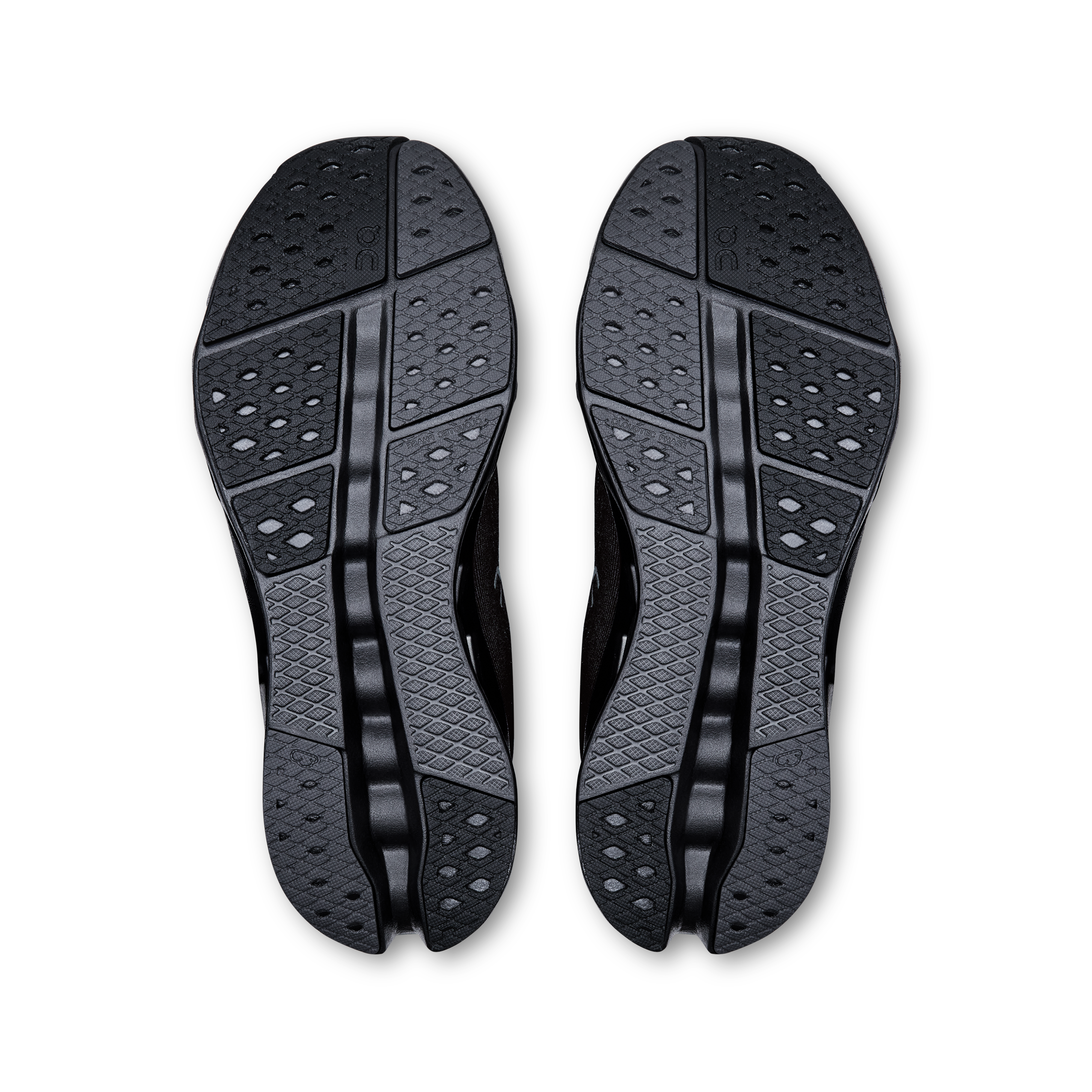 On Women's Cloudsurfer 2 Running Shoes Black / Black - Achilles Heel