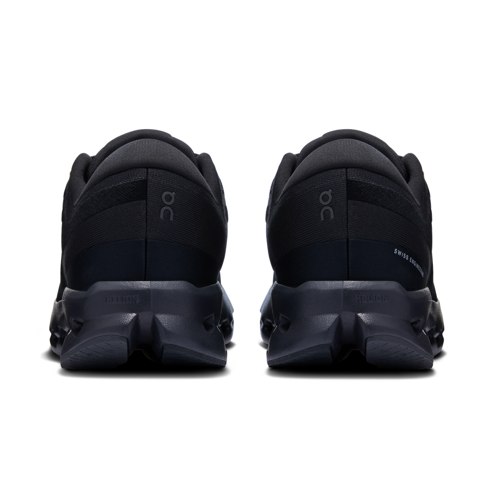 On Women's Cloudsurfer 2 Running Shoes Black / Black - achilles heel