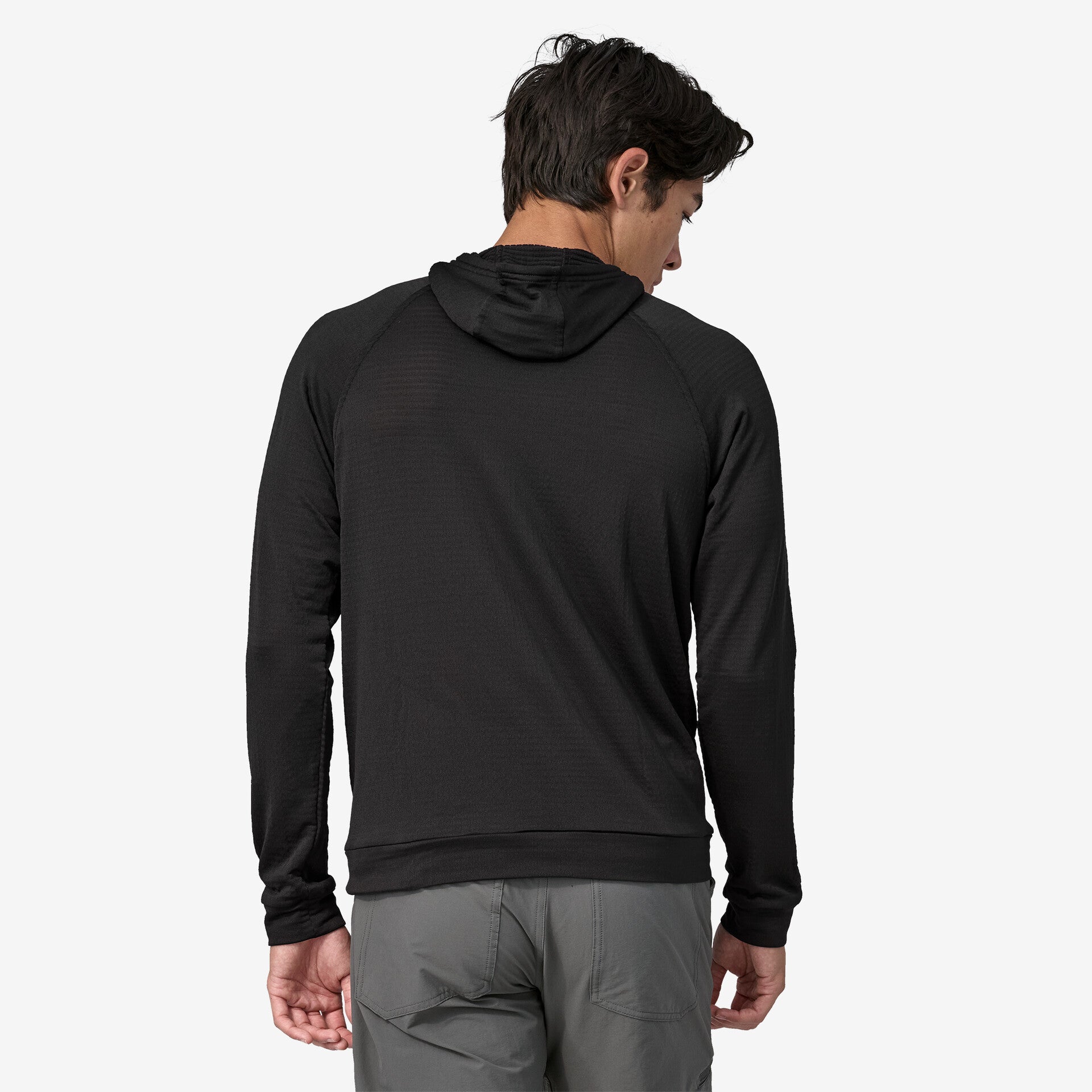 Men's Capilene Thermal Hoody Black - Achilles Heel