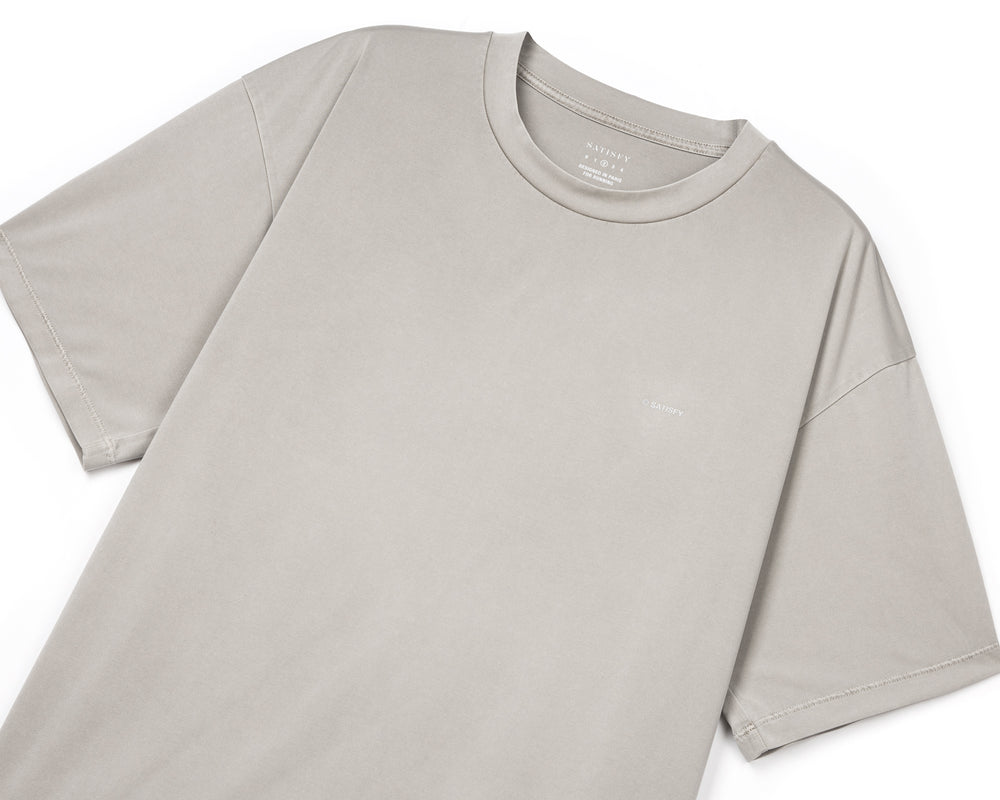 Satisfy Auralite Tee Mineral Dune - achilles heel