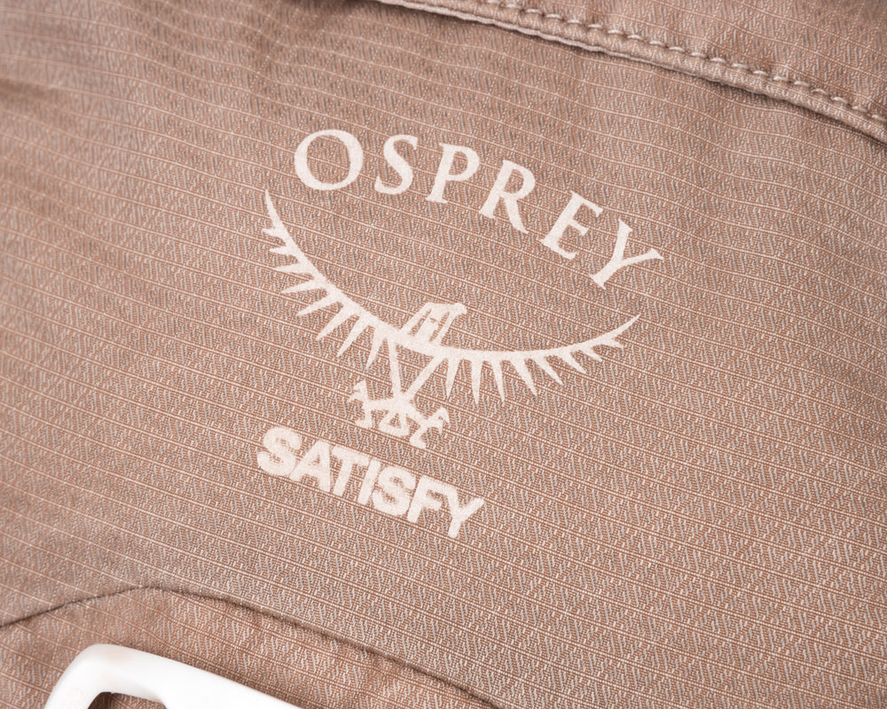 Satisfy x Osprey Talon Earth Mineral 22L Backpack Bauxita - achilles heel