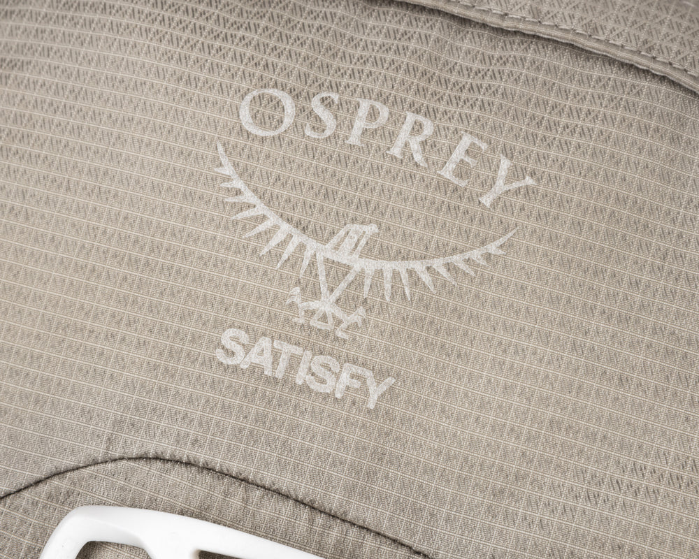 Satisfy x Osprey Talon Earth Mineral 22L Backpack Calcario - achilles heel