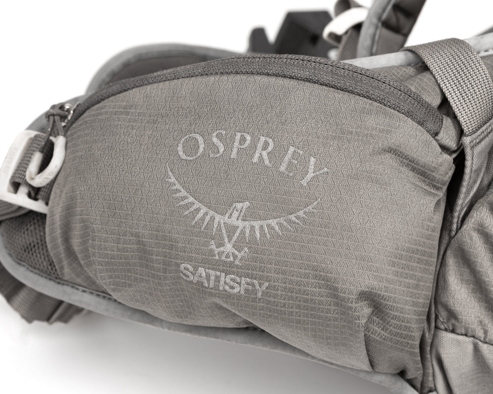 Satisfy x Osprey Talon Earth Mineral 22L Backpack Graphite - achilles heel
