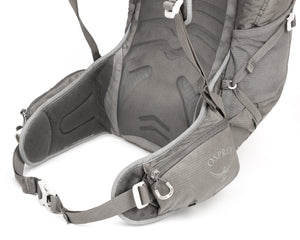 Satisfy x Osprey Talon Earth Mineral 22L Backpack Graphite - achilles heel