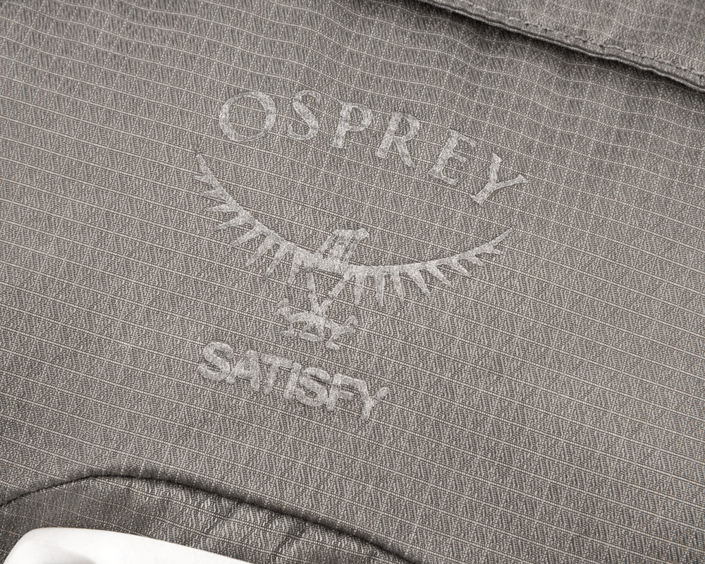 Satisfy x Osprey Talon Earth Mineral 22L Backpack Graphite - achilles heel