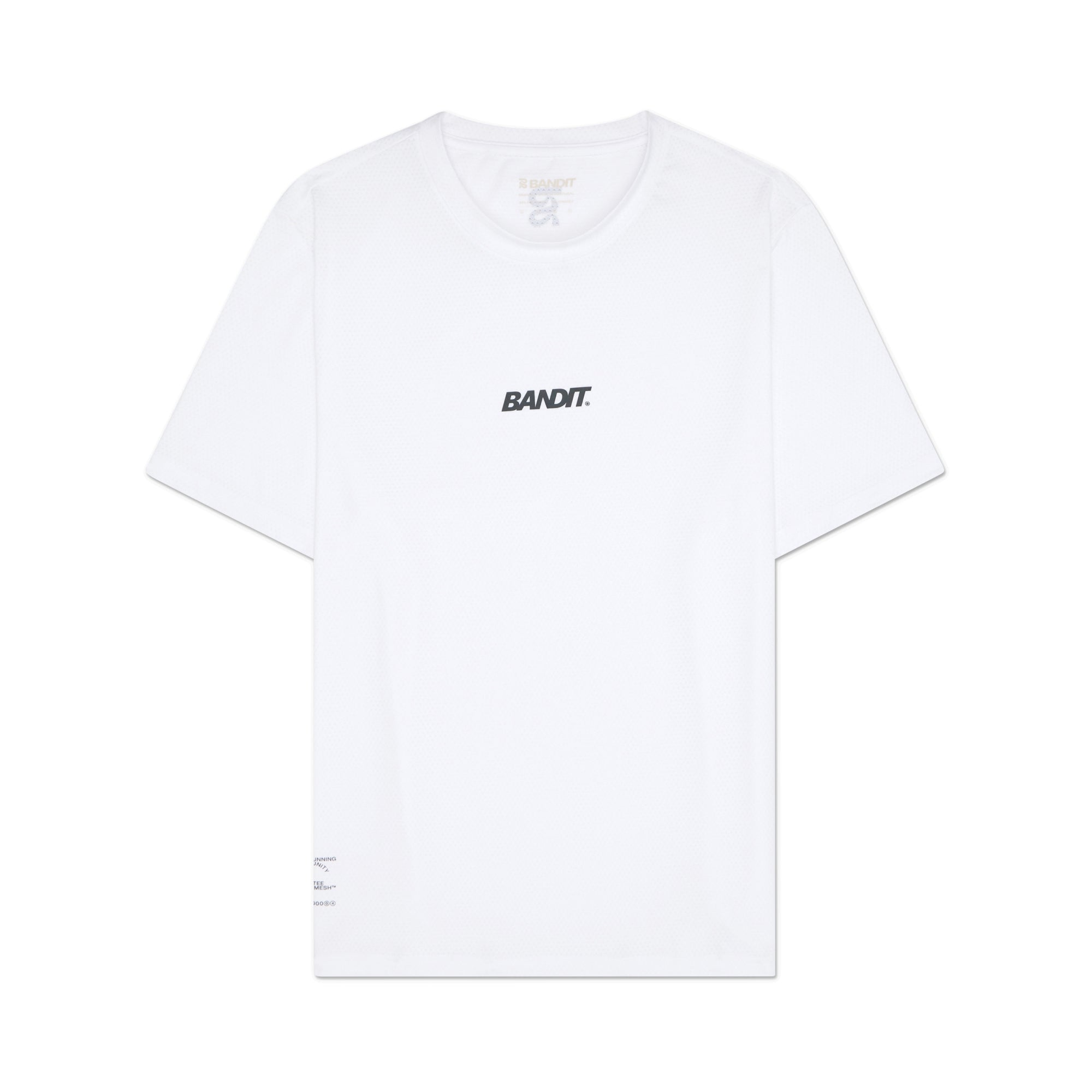 Men's MicroMesh Run Tee White - Achilles Heel