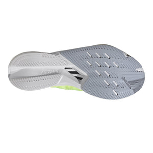 adidas Men's Adizero Boston 12 Running Shoes Lucid Lemon / Core Black / Silver Metallic - achilles heel