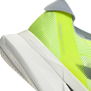 adidas Men's Adizero Boston 12 Running Shoes Lucid Lemon / Core Black / Silver Metallic - achilles heel