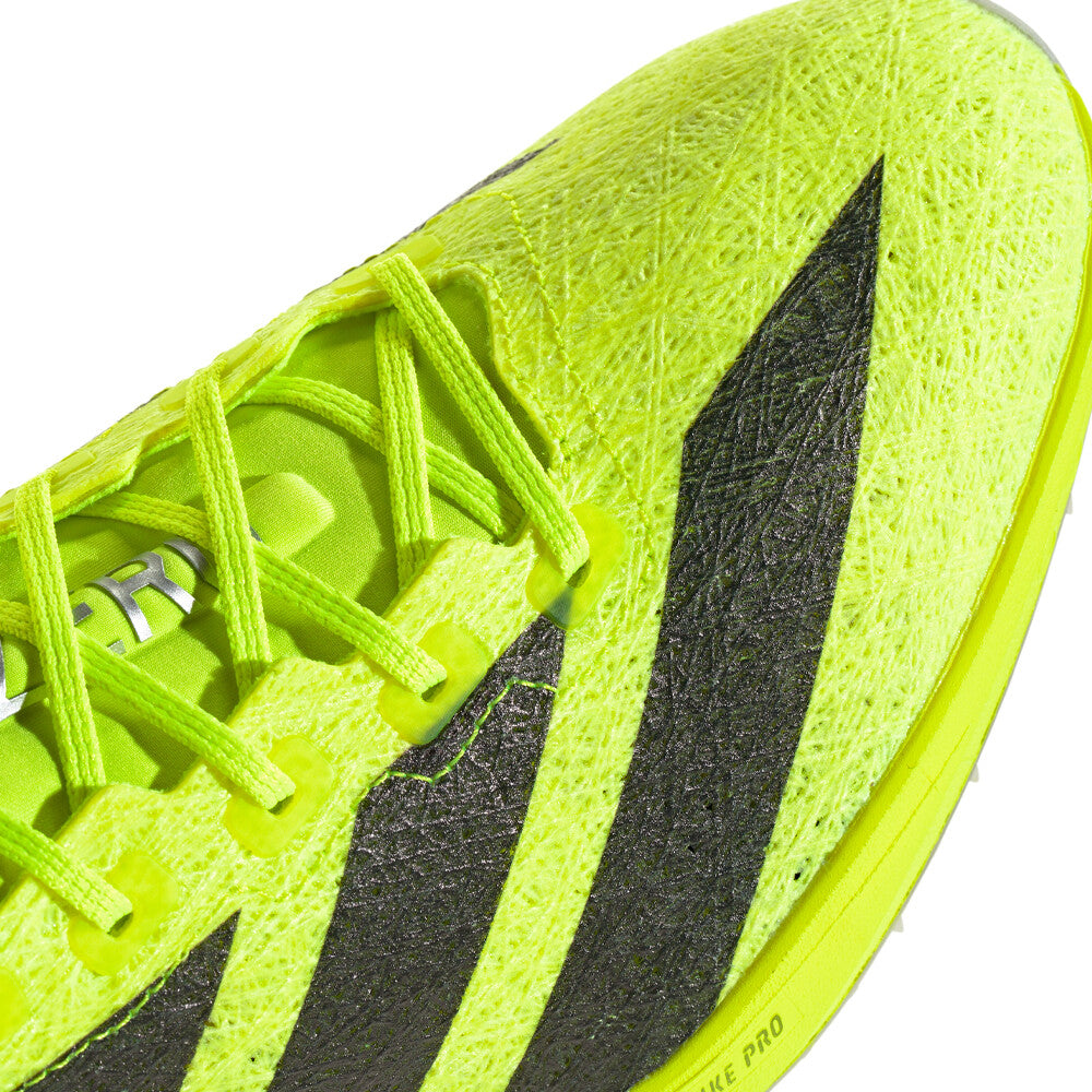 adidas Adizero Prime SP3 Strung Running Spikes Lucid Lemon / Core Black / Halo Silver - achilles heel