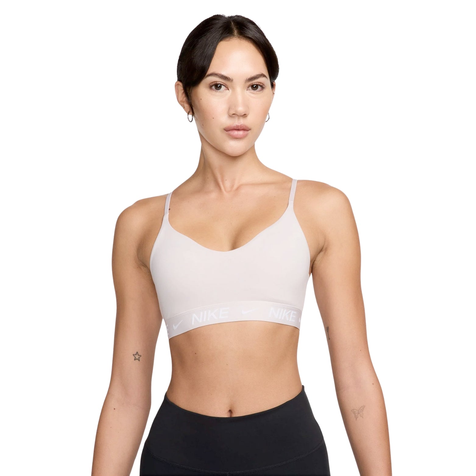 Nike Women's Indy Light-Support Sports Bra Platinum Violet - Achilles Heel
