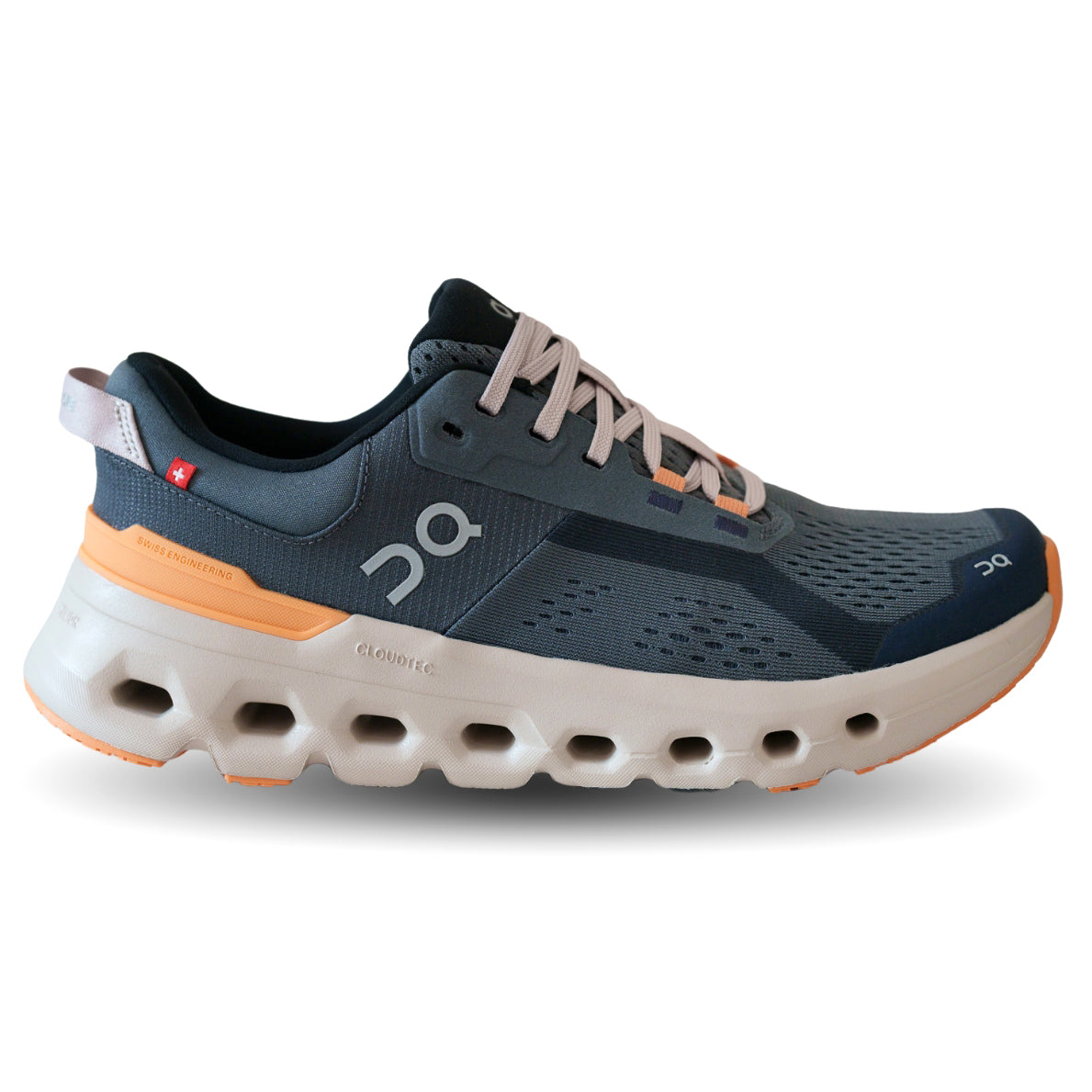Women's Cloudcore 2 Running Shoes Stone / Tangerine - Achilles Heel