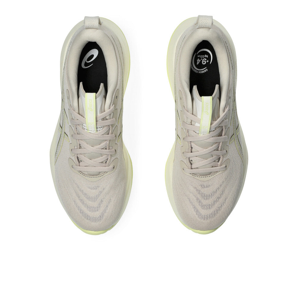 Women's Gel-Cumulus 27 Running Shoes Mineral Beige / Huddle Yellow - Achilles Heel