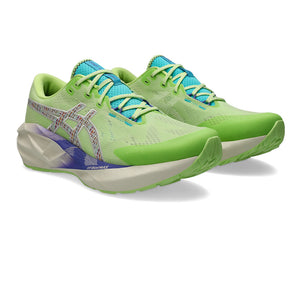 Asics Men's Novablast 5 TR Running Shoes Nature Bathing / Lime Green - achilles heel