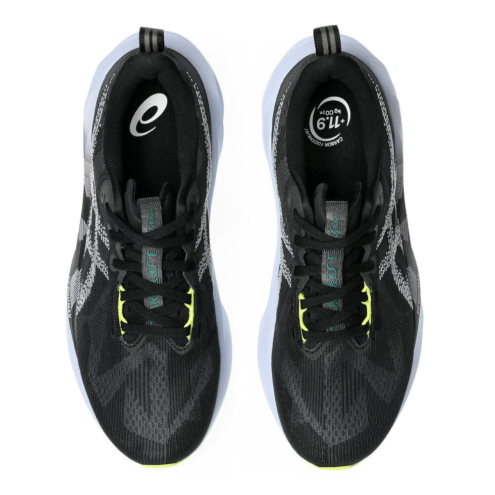 Men's Novablast 5 Running Shoes Black / Blue Fade - Achilles Heel