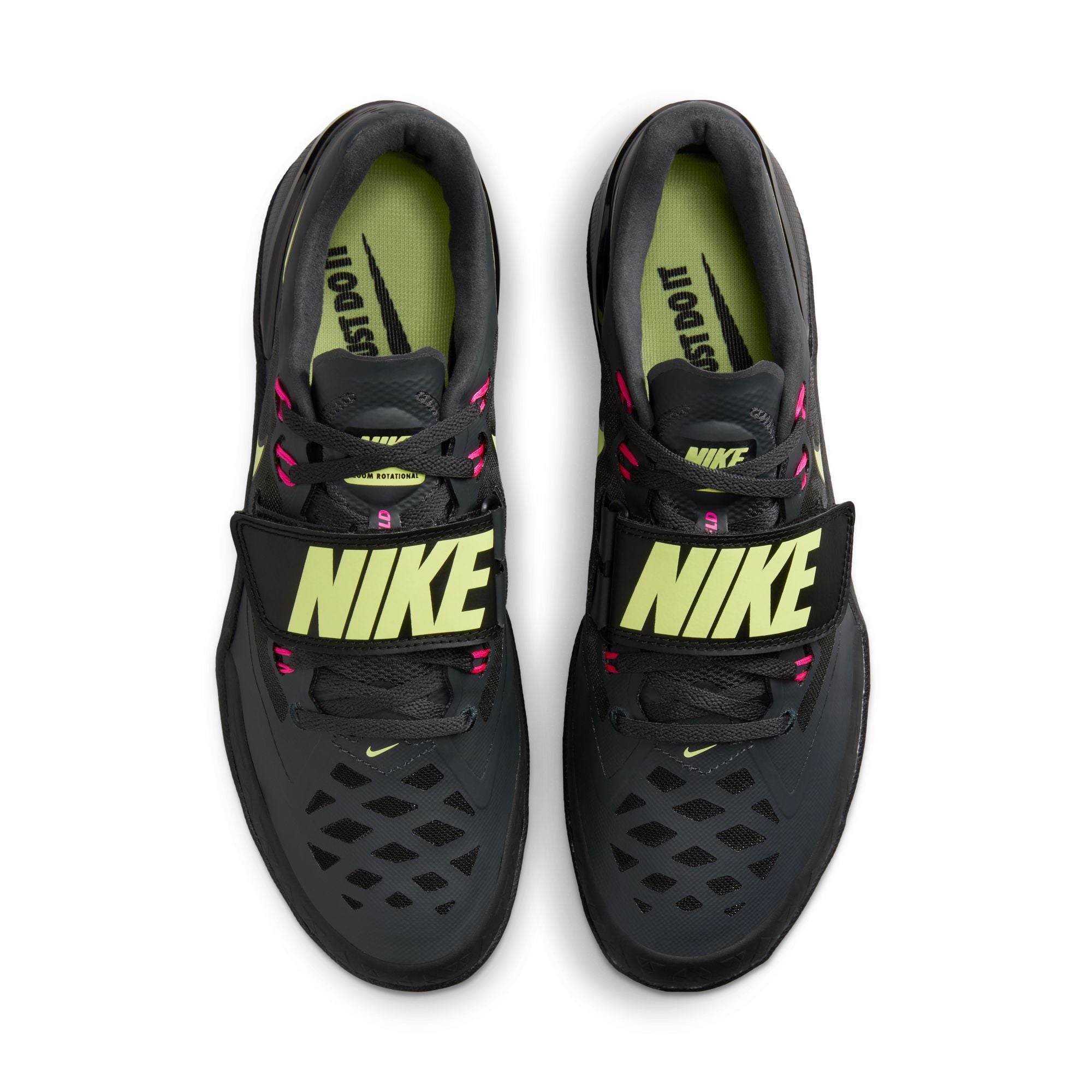 Nike Zoom Rotational 6 Field Shoes Anthracite / Fierce Pink / Black - Achilles Heel