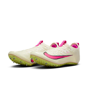 Nike Zoom Superfly Elite 2 Running Spikes Sail / Light Lemon Twist / Black /Fierce Pink - achilles heel