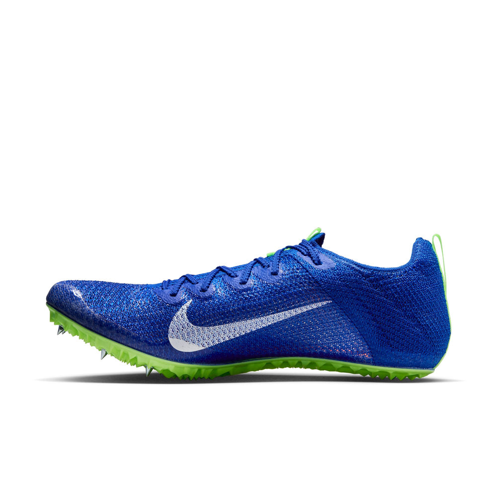 Nike Zoom Superfly Elite 2 Running Spikes Racer Blue / White / Lime Blast - achilles heel