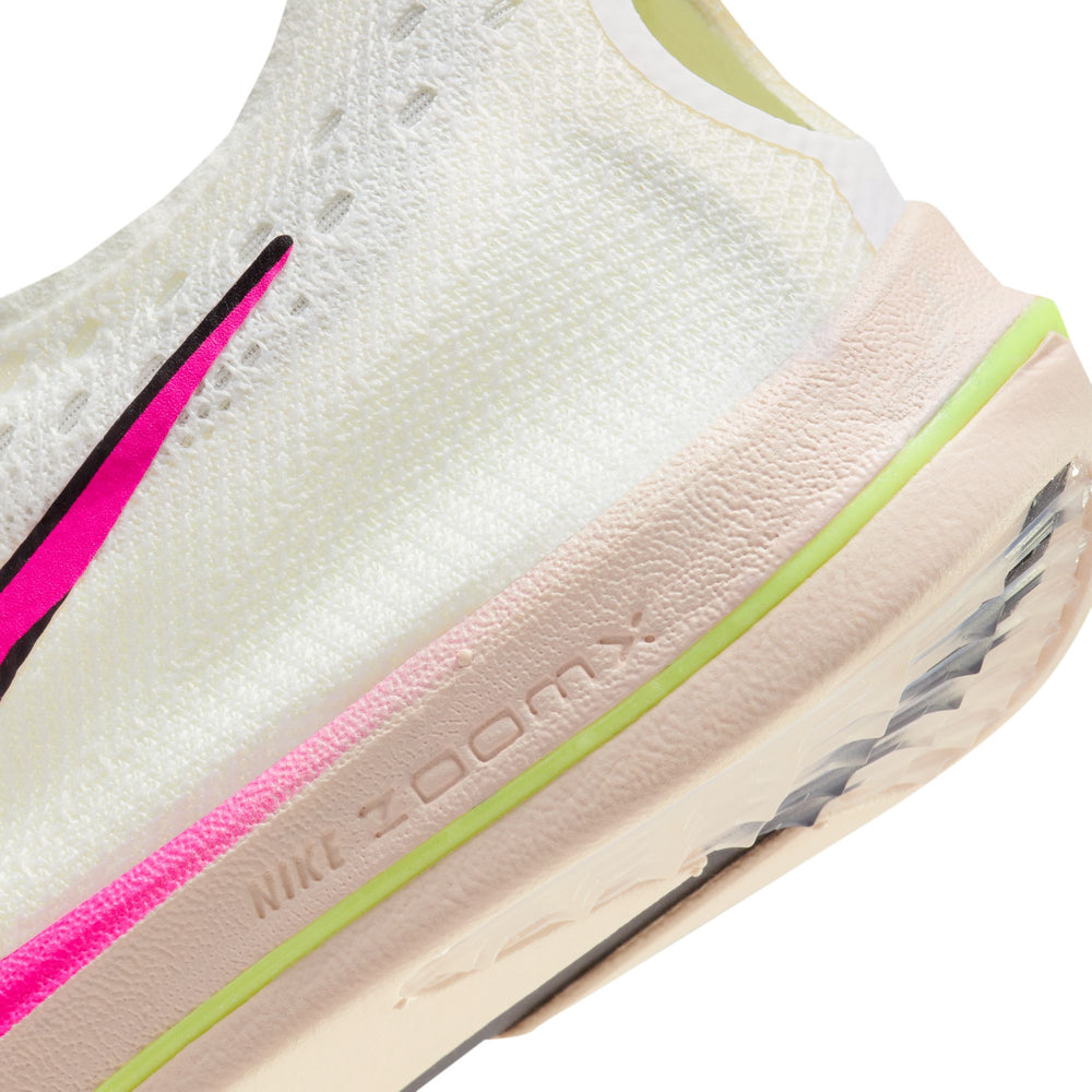 Nike ZoomX Dragonfly  Running Spikes Sail / Light Lemon Twist / Fierce Pink - achilles heel