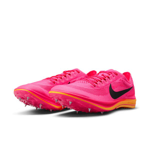 Nike ZoomX Dragonfly Running Spikes Hyper Pink / Black / Laser Orange - achilles heel