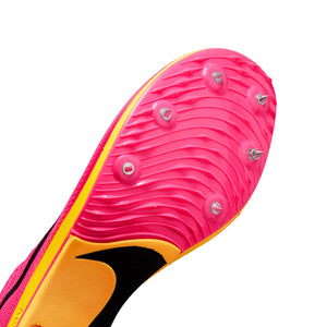 Nike ZoomX Dragonfly Running Spikes Hyper Pink / Black / Laser Orange - achilles heel