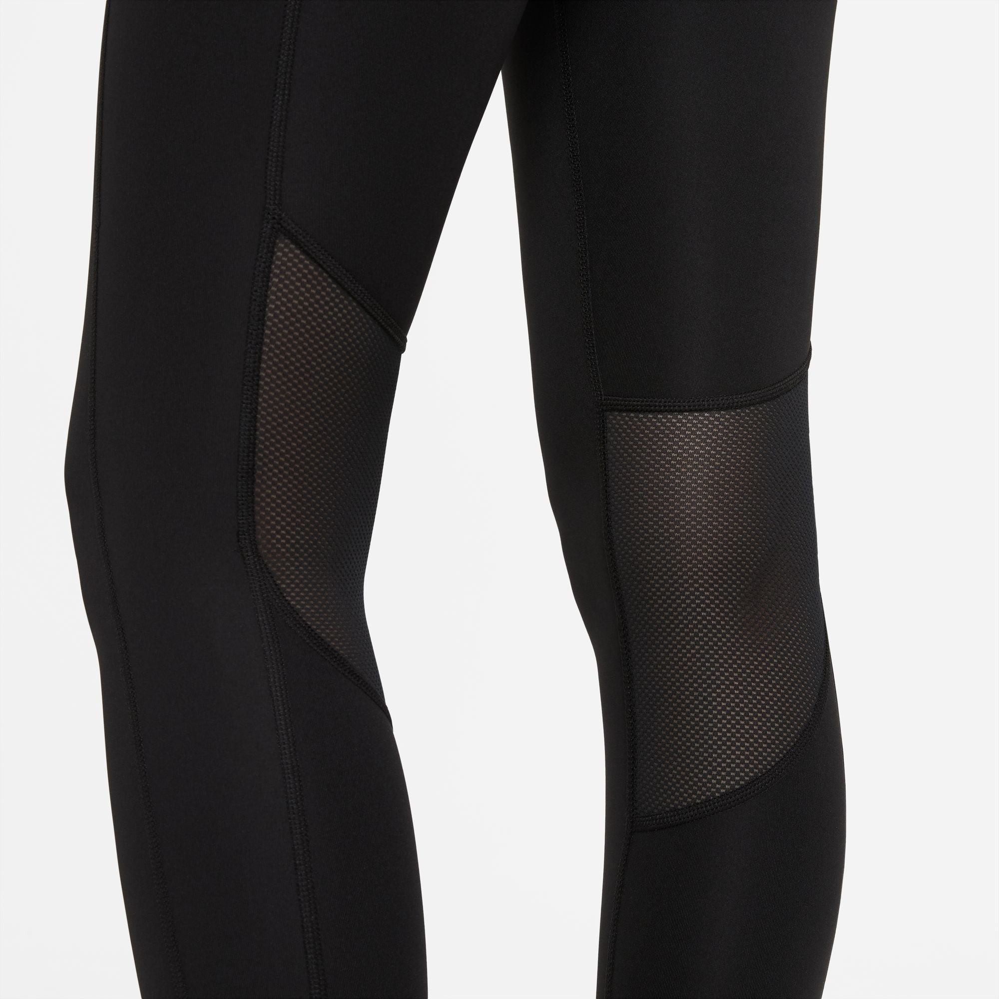 Nike Women's Epic Fast Mid-Rise Pocket Running Tight Black - Achilles Heel