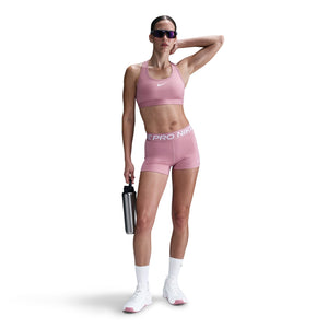 Nike Women's Pro 365 3 Inch Short Elemental Pink / White - achilles heel