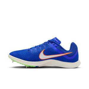 Nike Zoom Rival Distance Running Spikes Racer Blue/ White / Lime Blast - achilles heel